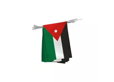 Guirlande Jordanie en maille polyester 20 x 30 cm