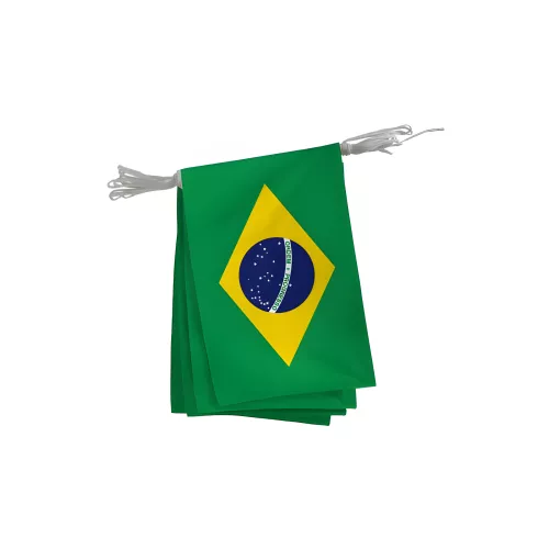 Guirlande du Brésil en maille polyester 20 x 30 cm