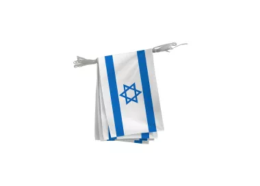 Guirlande Israël en maille polyester 115 g/m²