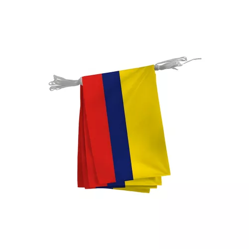 Guirlande de la Colombie en polyester 20 x 30 cm