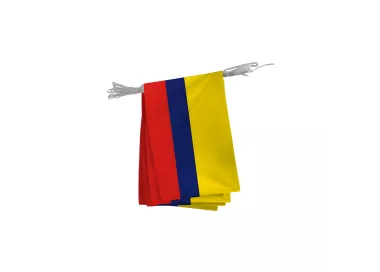 Guirlande de la Colombie en polyester 20 x 30 cm