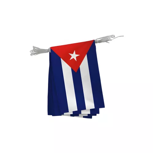 Guirlande de Cuba en maille polyester 20 x 30 cm
