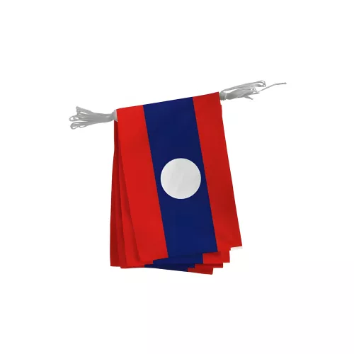 Guirlande Laos en maille polyester 20 x 30 cm