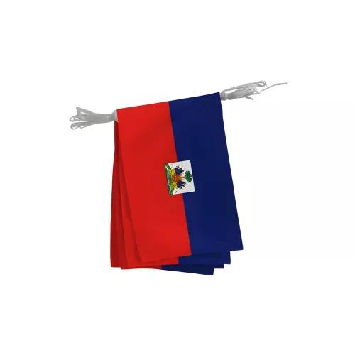 Guirlande d'Haïti en maille polyester 20 x 30 cm