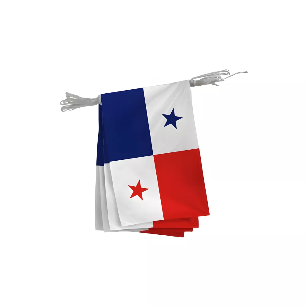 Guirlande Panama en maille polyester rectangulaire