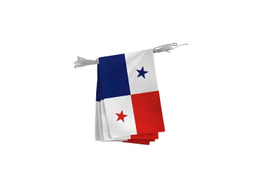 Guirlande Panama en maille polyester rectangulaire