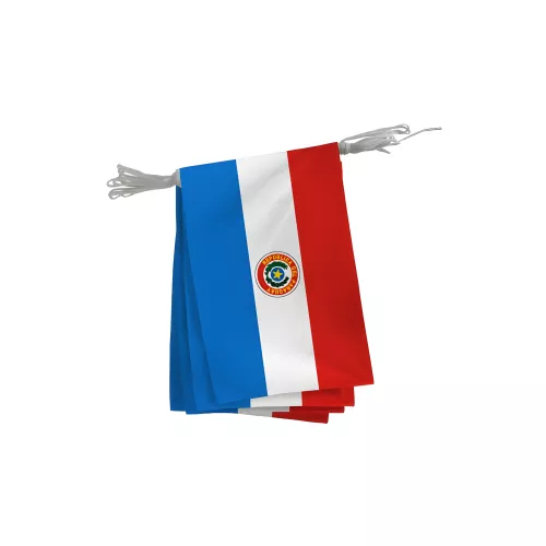 Guirlande Paraguay en maille polyester 115 g/m²