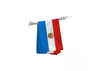 Guirlande Paraguay en maille polyester 115 g/m²