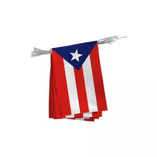Guirlande Porto Rico en maille polyester 20 x 30 cm