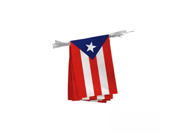 Guirlande Porto Rico en maille polyester 20 x 30 cm