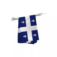 Guirlande Québec en maille polyester 20 x 30 cm