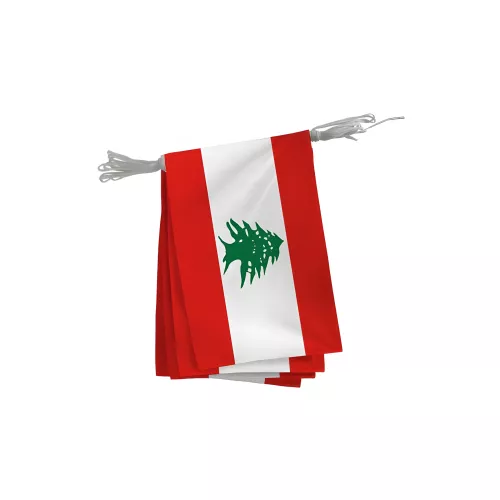 Guirlande Liban en maille polyester 20 x 30 cm