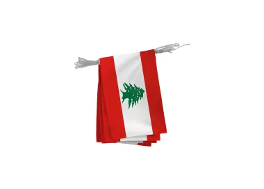 Guirlande Liban en maille polyester 20 x 30 cm