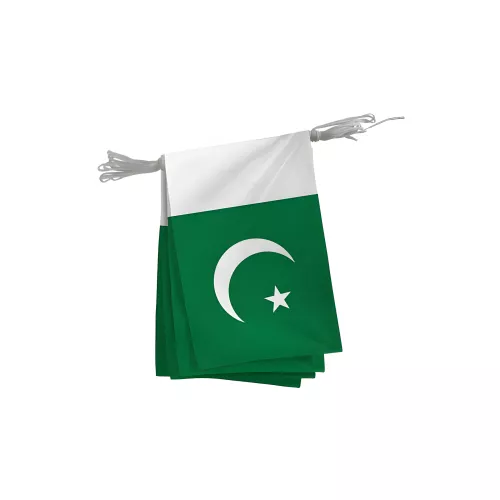 Guirlande Pakistan en maille polyester 20 x 30 cm