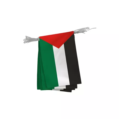 Guirlande Palestine en maille polyester 115 g/m²