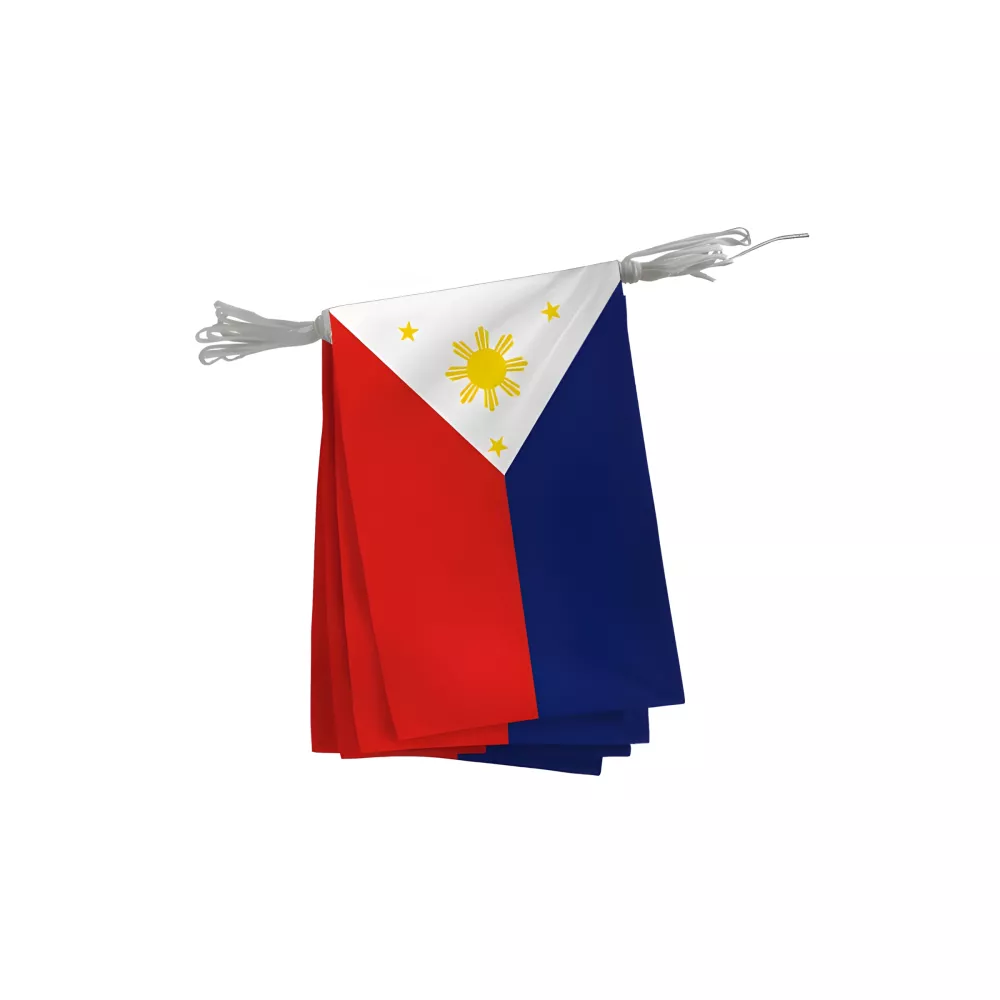 Guirlande Philippines en polyester 20 x 30 cm Guirlande Philippines en polyester 20 x 30 cm