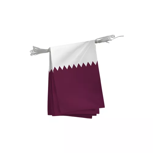 Guirlande du Qatar en maille polyester 115 g/m²