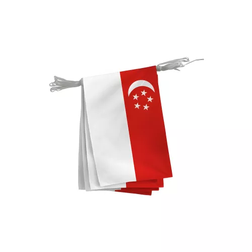 Guirlande Singapour en maille polyester 115 g/m²
