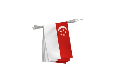 Guirlande Singapour en maille polyester 115 g/m²