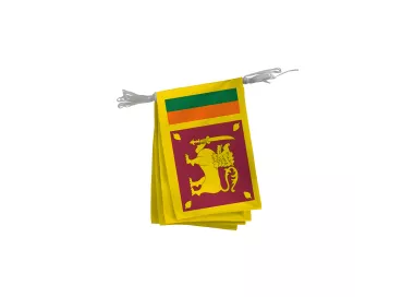 Guirlande Sri Lanka en maille polyester 115 g/m²