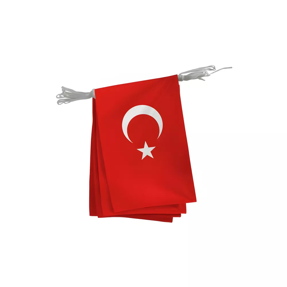 Guirlande Turquie en maille polyester 115 g/m² Guirlande Turquie en maille polyester 115 g/m²