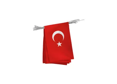 Guirlande Turquie en maille polyester 115 g/m²