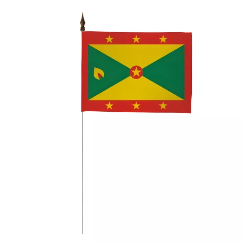 Drapeau de table Grenade en maille polyester