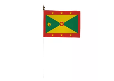 Drapeau de table Grenade en maille polyester