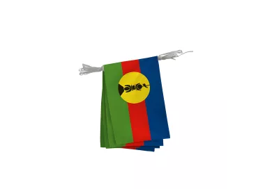 Guirlande Kanaky Nouvelle-Calédonie en maille polyester