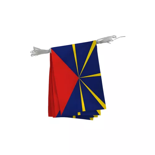 Guirlande de la Réunion en maille polyester