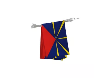 Guirlande de la Réunion en maille polyester