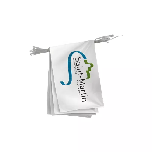 Guirlande Saint-Martin en maille polyester 20 x 30 cm