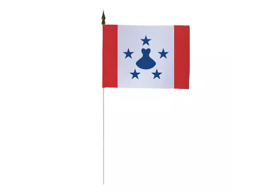 Drapeau de table Australes 10 x 15 cm polyester