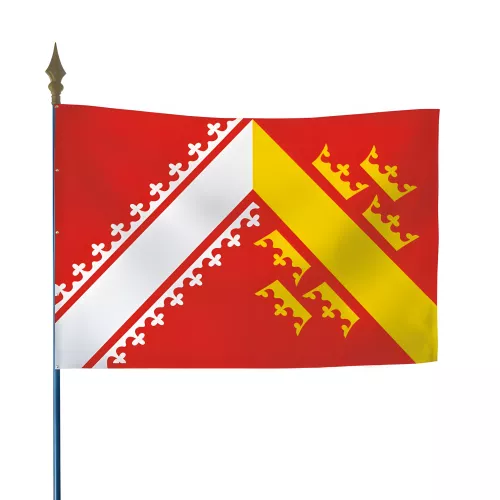 Drapeau province Alsace en maille polyester 115g/m²
