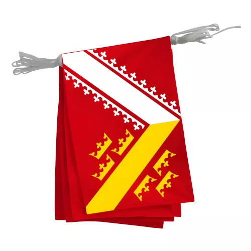 Guirlande province Alsace en maille polyester 115 g/m²
