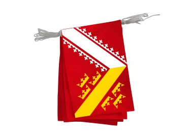 Guirlande province Alsace en maille polyester 115 g/m²