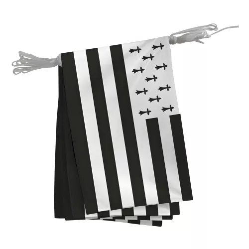 Guirlande province Bretagne en maille polyester 115 g/m²