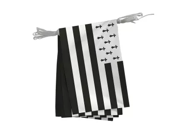 Guirlande province Bretagne en maille polyester 115 g/m²
