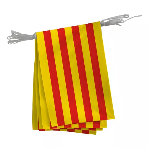 Guirlande province Catalan en polyester 20 x 30 cm