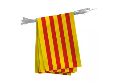 Guirlande province Catalan en polyester 20 x 30 cm