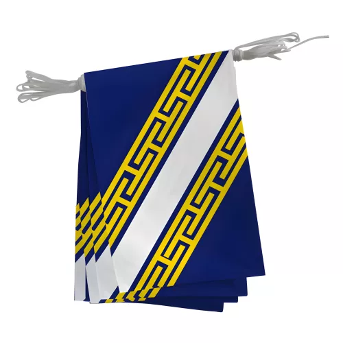 Guirlande province Champagne en polyester 20 x 30 cm