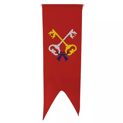 Oriflamme province Comtat-Venaissin en maille polyester 115 g/m²