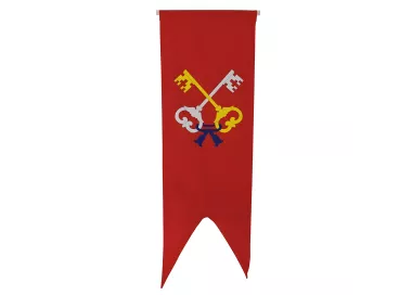 Oriflamme province Comtat-Venaissin en maille polyester 115 g/m²
