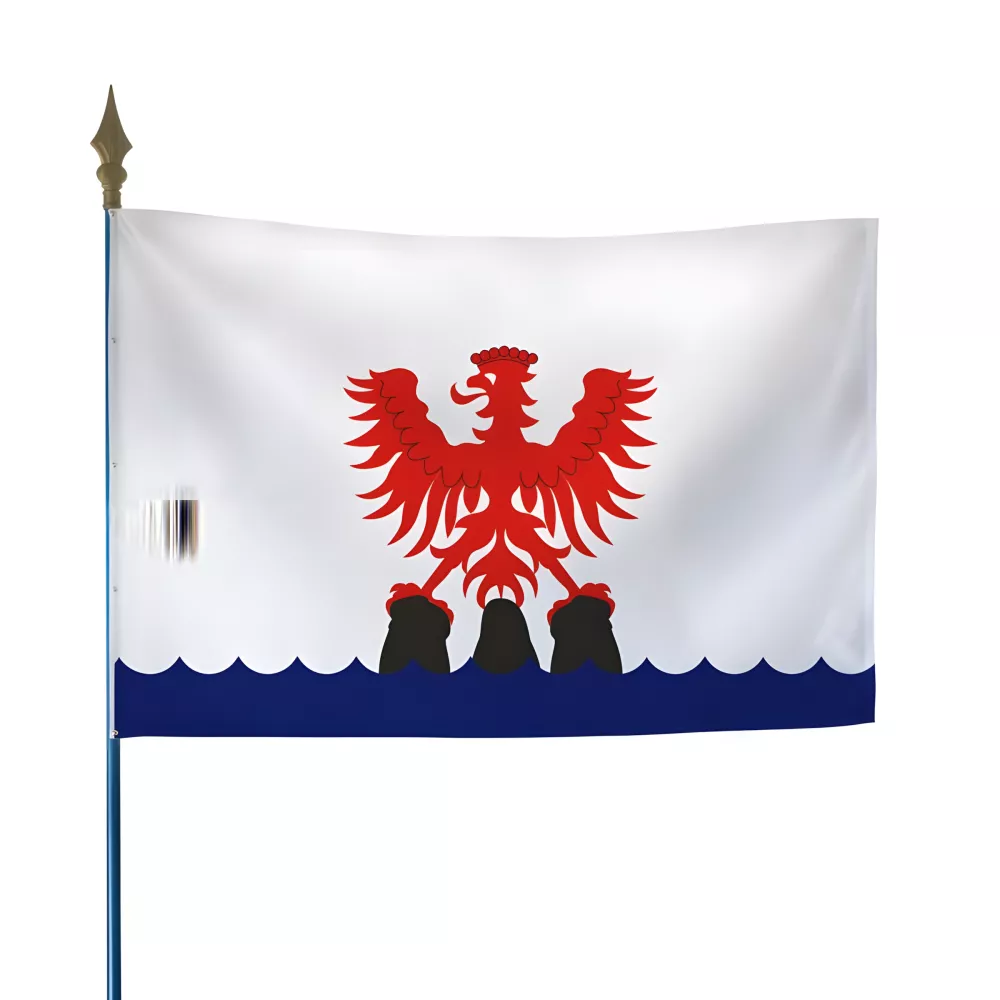 Drapeau province Comté de Nice en maille polyester Drapeau province Comté de Nice en maille polyester