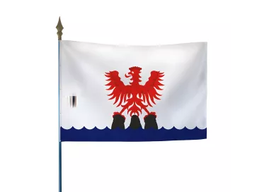 Drapeau province Comté de Nice en maille polyester