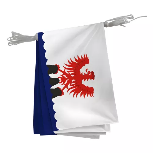 Guirlande province Comté de Nice en maille polyester