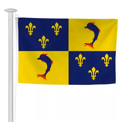 Pavillon province Dauphiné en maille polyester 115 g/m²