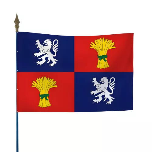 Drapeau province Gascogne sur hampe polyester