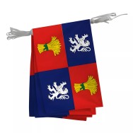 Guirlande province Gascogne en maille polyester
