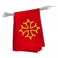 Guirlande province Languedoc en polyester 20x30 cm